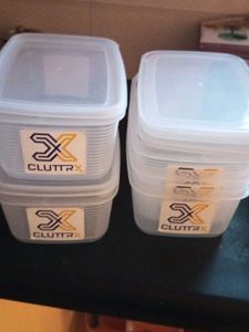 Fridge Storage Containers Pack Of 5