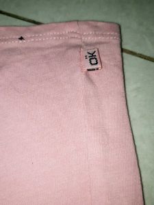 Pink 'NOW' Tie-Front T-Shirt no 108