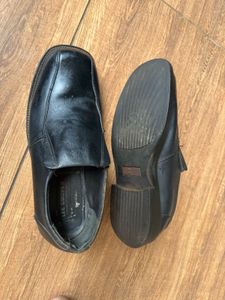 Classic Black Loafers