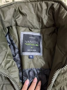 Y2k Olive Green Casual Jacket