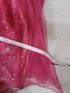 Pink Sequin Party Dress
