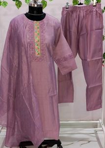 Brand New With Tag Elegant Lavender Suit Set