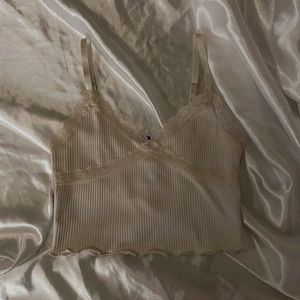 Lace Trim Cami Top