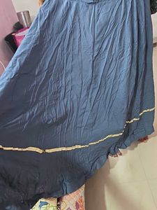 Elegant Blue Navratri Skirt or Ghaghra