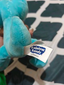 Cute Blue Frog Plush Toy