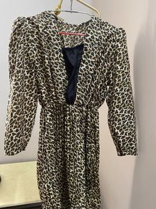 Tiger Print Dress