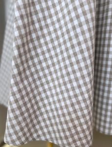 Cute Gingham Midi Dress