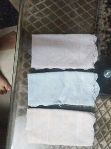 set of 3 soft hanky