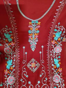 Pakistani Embroidered And Sequin Work Suit