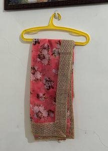 grey and pink lehnga choli set