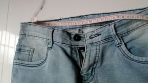 Light Blue Ripped Jeans
