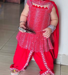 Elegant Dhoti Style Suit For Kid Girl