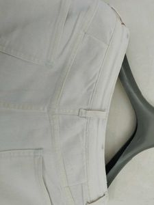 Classic White Straight Leg Jeans