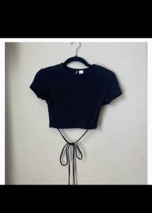 H&amp;M Tie Up Top