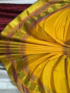 Elegant Yellow Saree