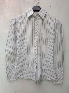 New With Tag Korean Stripped Shirt Flair