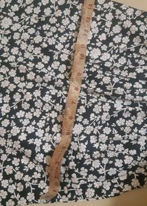 Simple Floral Print Dress