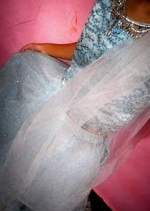 Sparkly Blue Cinderella Dress