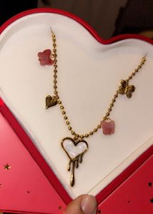 Cute Drip Heart Necklace