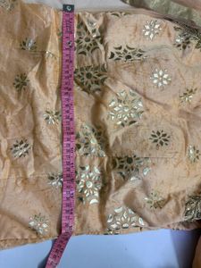 Peach festive gown