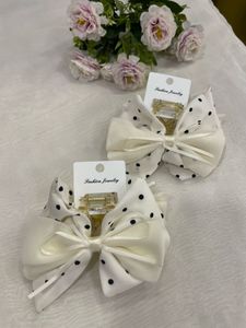 Cute Polka Dot Hair Claw Clip Set