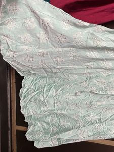 Beautiful Mint Green Ethnic Skirt