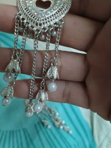 Elegant Heart Design Jewellery Set