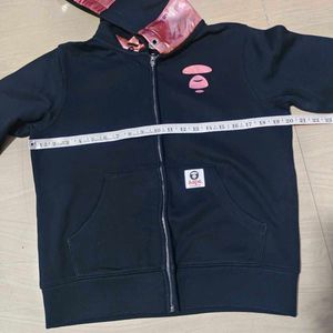 BAPE Black Zip Hoodie