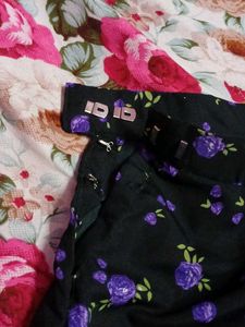 Floral Long Skirt