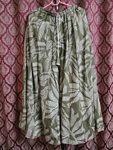 Wide Legged Flared Palazzo