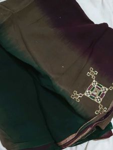 Elegant Shaded Saree