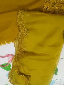 yellow greenish suit set