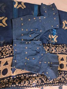 Beautiful Blue Ethnic Saree