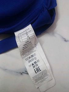 Blue Ruffled Bikini Top(1400)