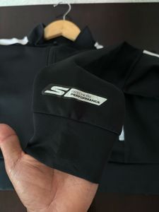 Skechers Black &amp; White Track Jacket