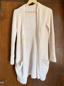 Lightweight Open Front Cardigan