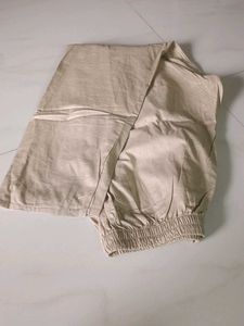 Beige Palazzo Pants