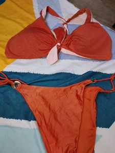Orange Bikini Set