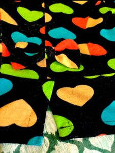 WINTER Multicolour Heart blazer