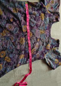 Floral Print A-Line Dress