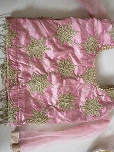 Pink Embroidered Blouse