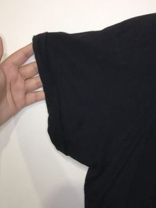 VividArtsy Black Crop Top