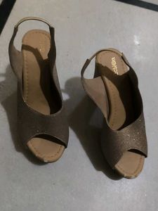 Sparkly Wedge Sandals