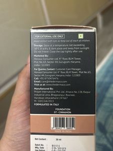 The Derma Co Foundation SPF 40