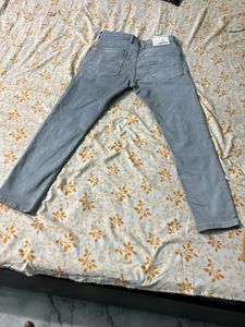 Men's Grey Wash Jeans