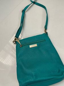 Elegant Teal Sling Bag for Women