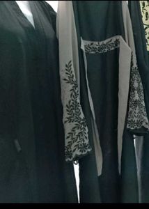 Elegant Embroidered Abaya stylish
