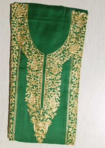 kashmiri Embroidery Woolen unstitched suit