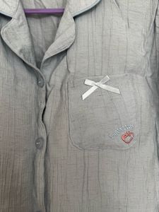 Comfy Blue Pajama Shirt