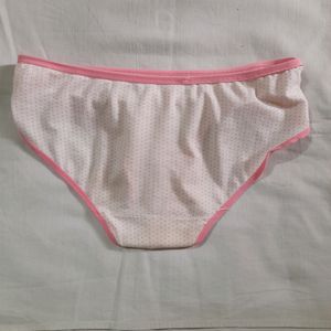 Women's Japanese White Panty Briefs Underwear